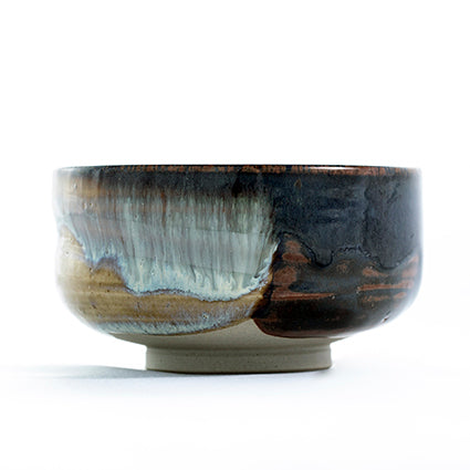 高取掛分茶盌 – 高取焼本家味楽窯オンラインショップ
