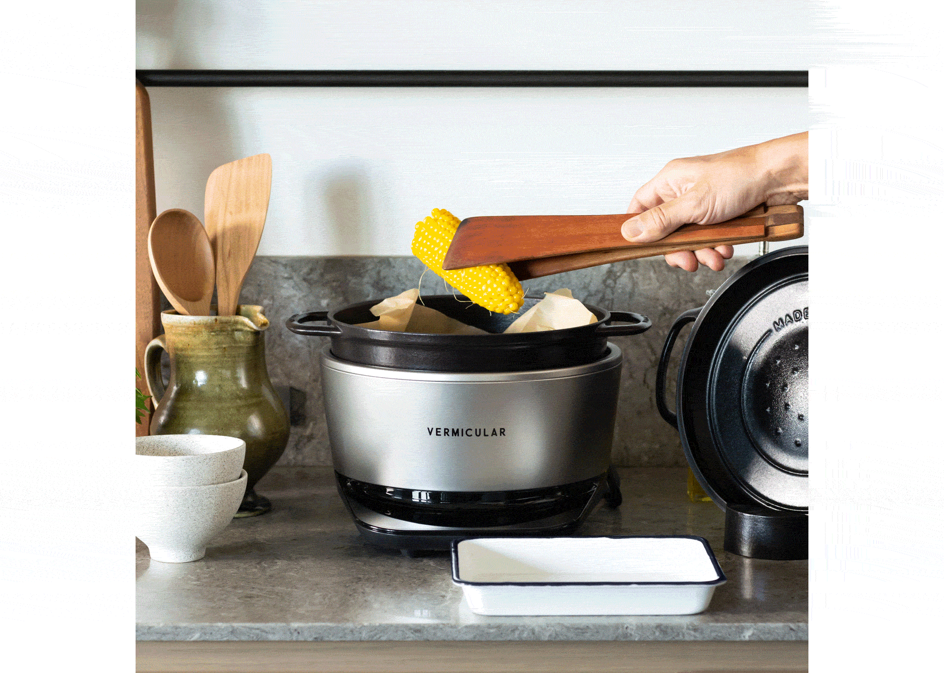 バーミキュラ ライスポット(5合炊き) 3D Model Viewer | バーミキュラ