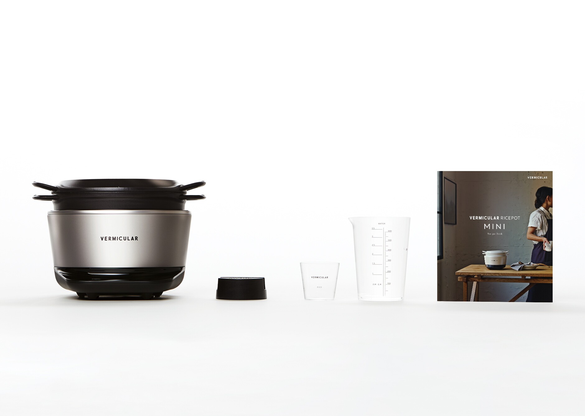 バーミキュラ ライスポットミニ（3合炊き）[ソリッドシルバー