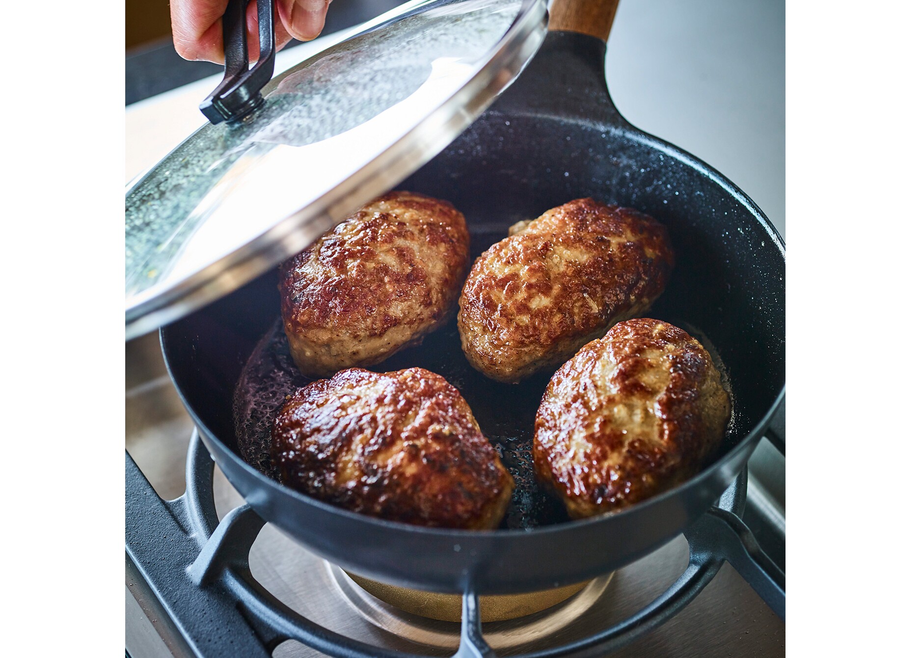 フライパン 24cm DEEP[ウォールナット］ | バーミキュラ公式オンライン