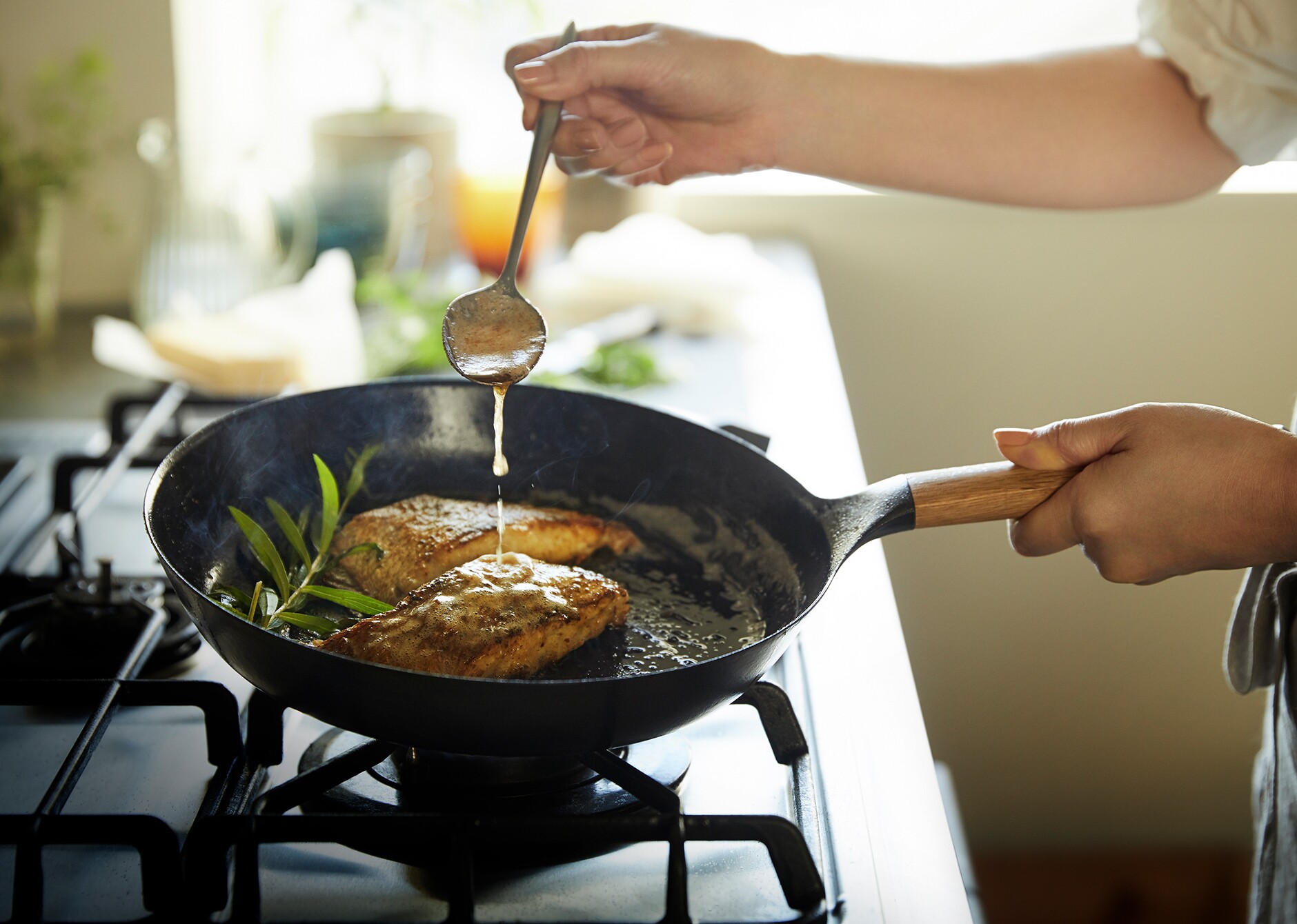 フライパン＆リッド 2サイズセット[ウォールナット］ | バーミキュラ