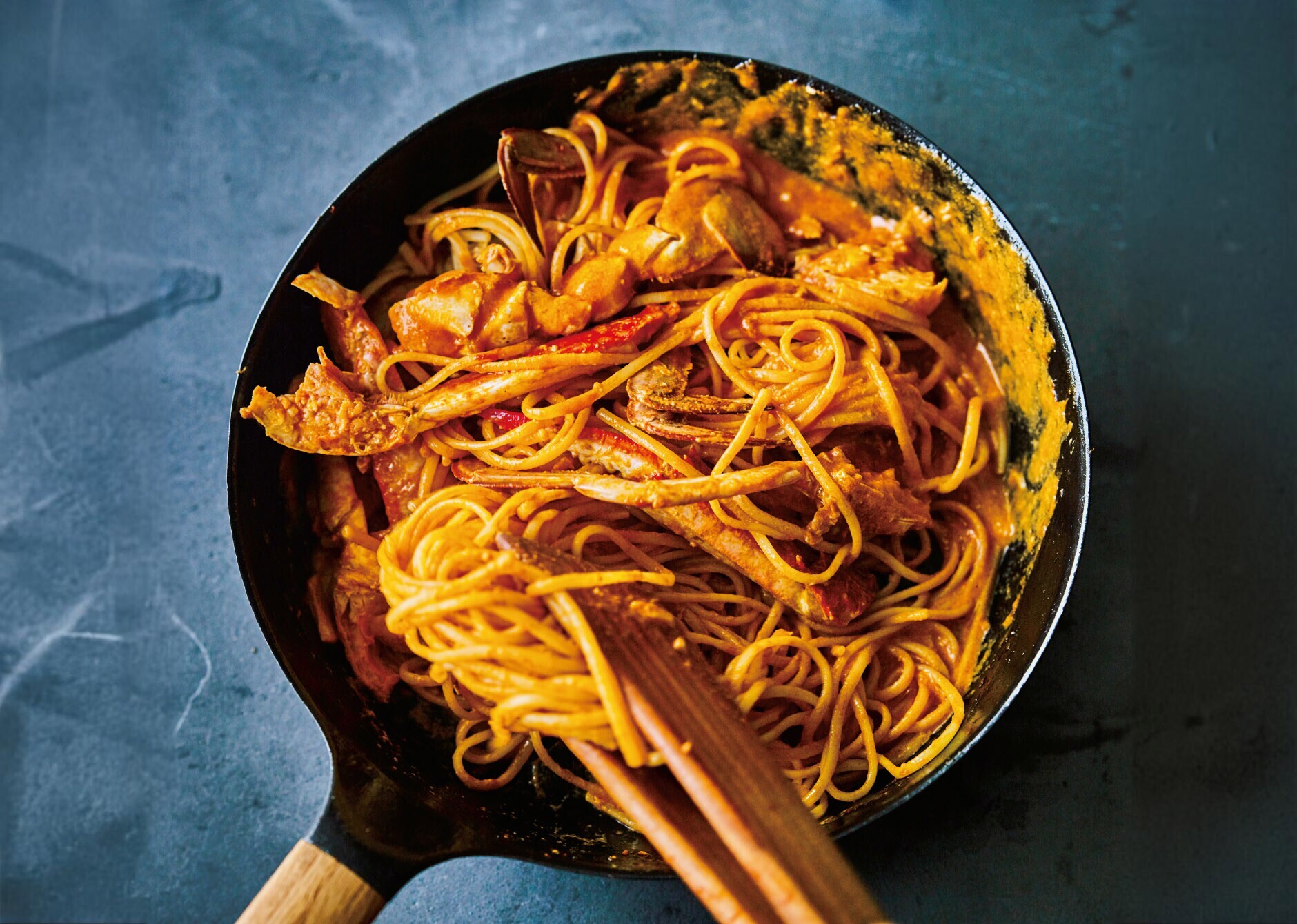 フライパン 26cm DEEP 【ガラスリッドセット】[ウォールナット