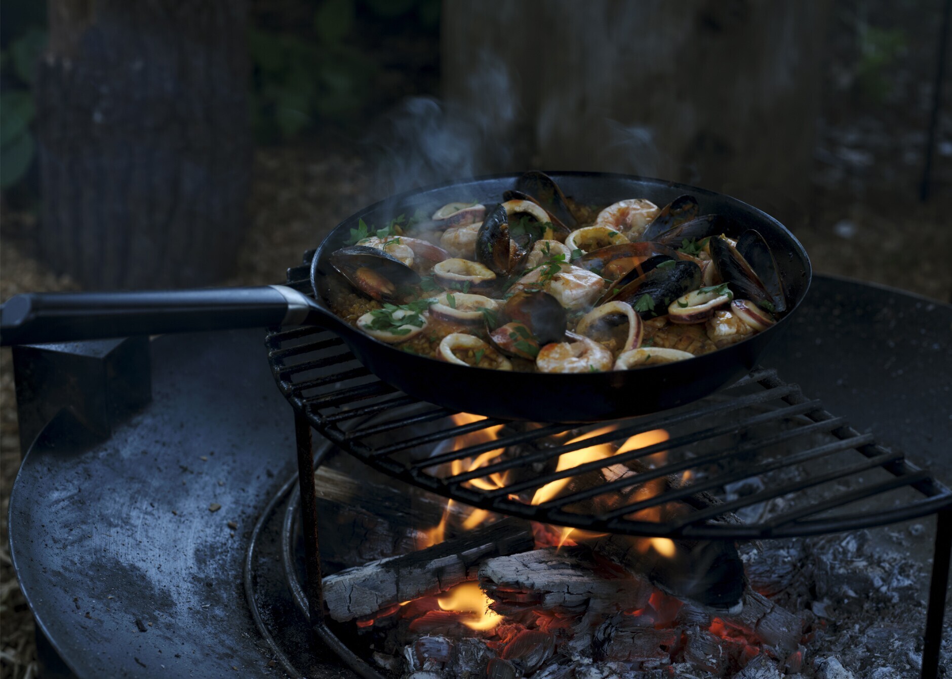 オーブンセーフスキレット 28cm DEEP 【ステンレスリッドセット