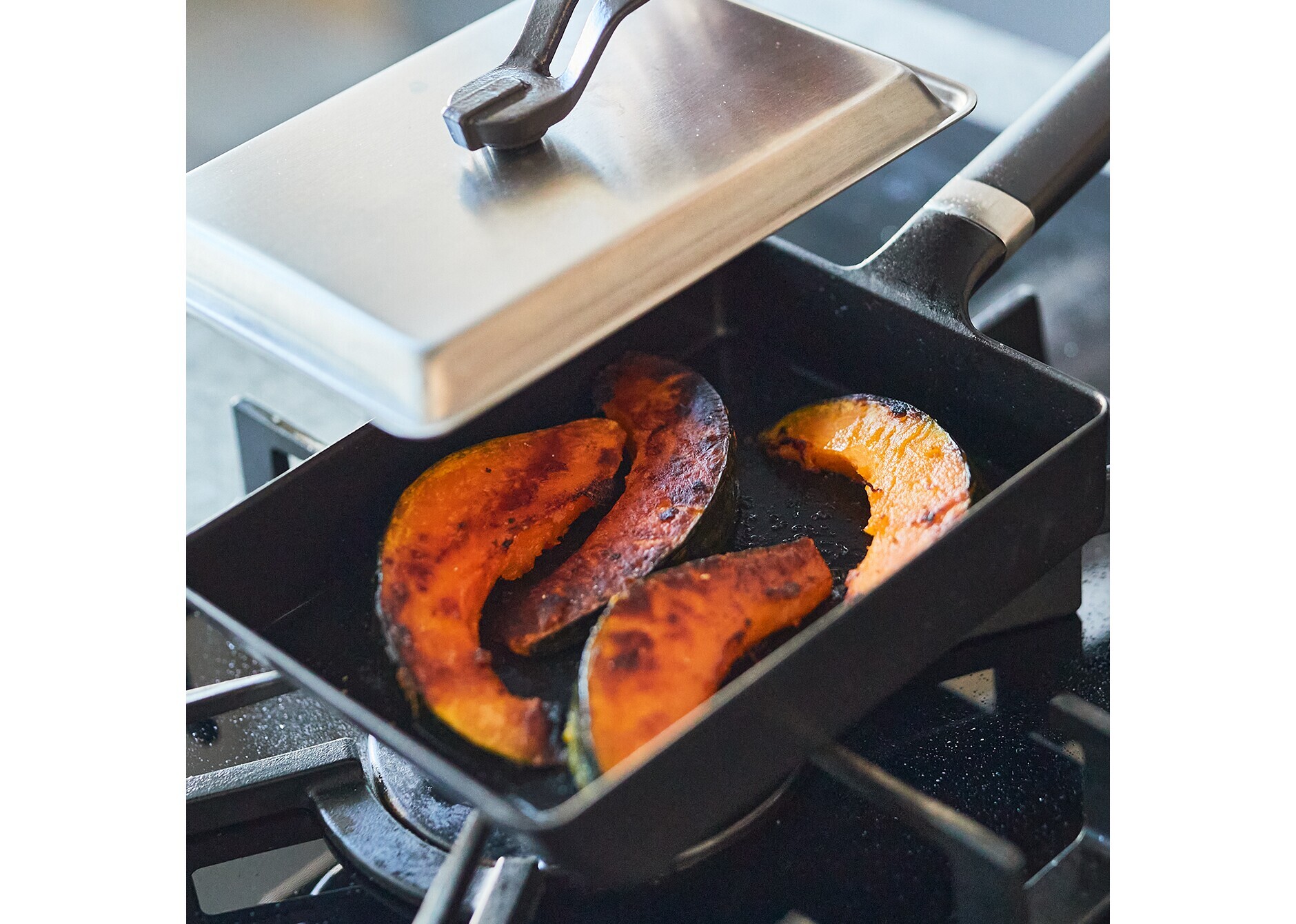 オーブンセーフスキレット EGG & TOAST 【ステンレスリッドセット