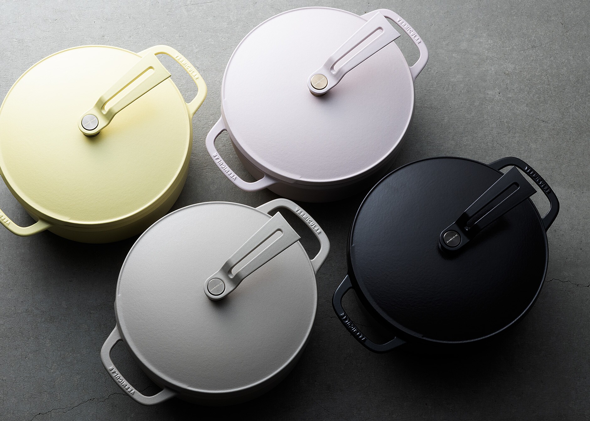 オーブンポット 2 18cm セルフスタンディングリッド[オイスターグレー