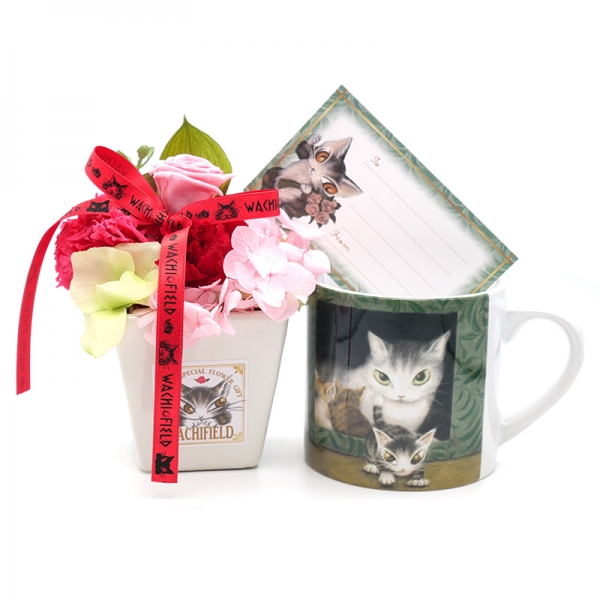 わちふぃーるど 猫のダヤンの母の日フラワーギフト - WACHIFIELDわちふ