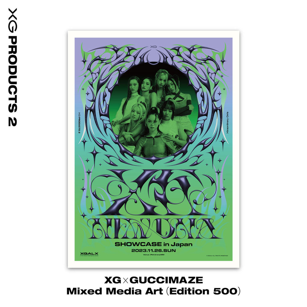 XG × GUCCIMAZE Mixed Media Art（Edition 500） – XGALX OFFICIAL SHOP