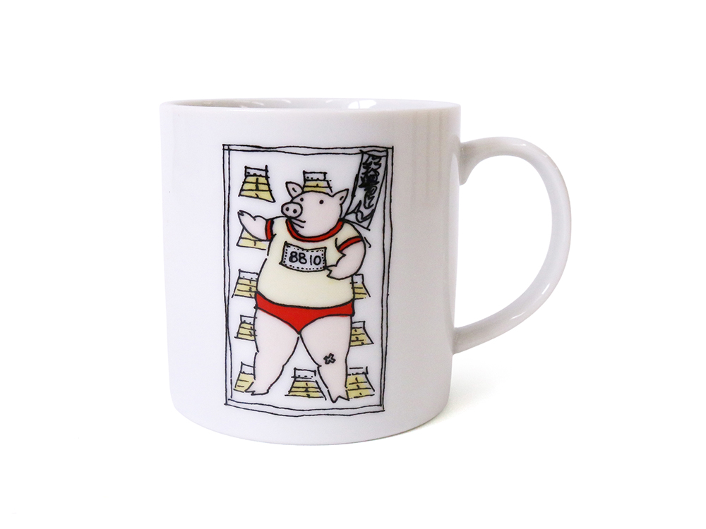 個性豊かなぶーちゃん柄が楽しい！マグカップ(B) | カタログ - 矢場と