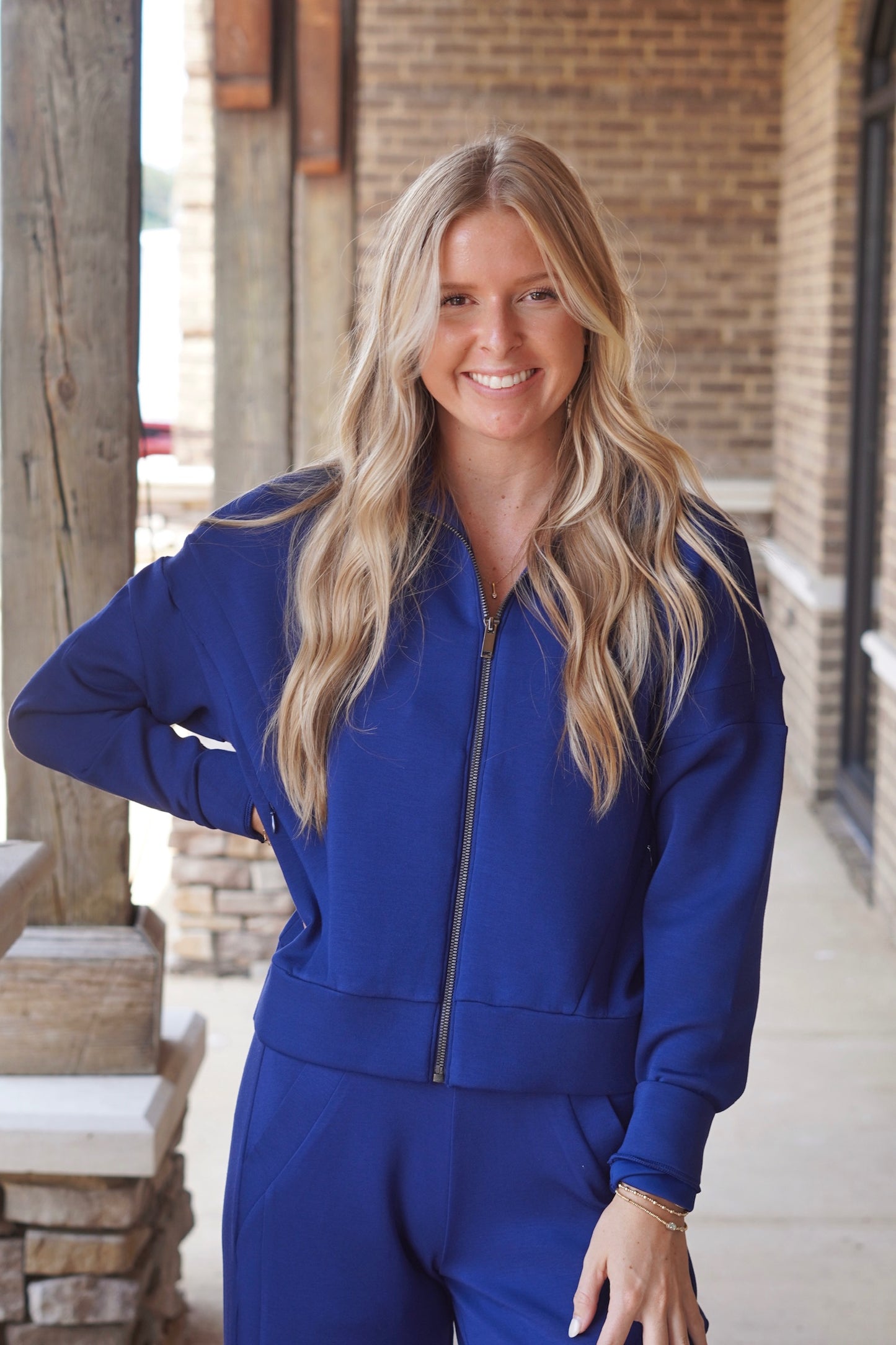 Spanx Air Essentials Track Jacket – Allie and Me Boutique