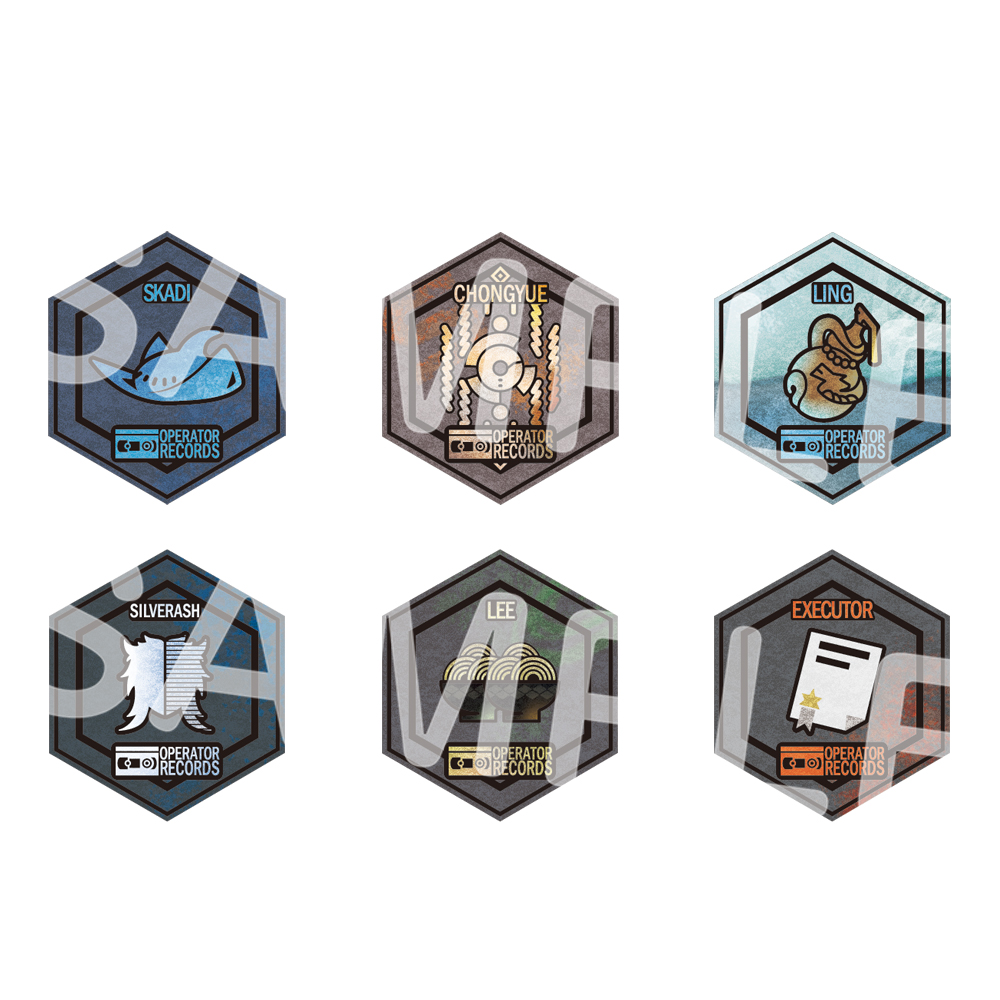 Yostar OFFICIAL SHOP ONLINE / アークナイツ 記録褒章ピンズ BOX.B