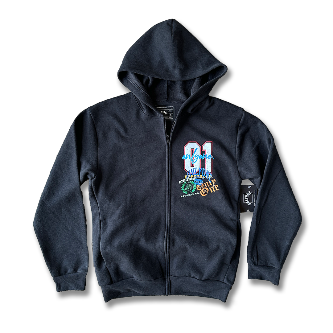 stamped. zip hoodie – Only One Apparel Co.