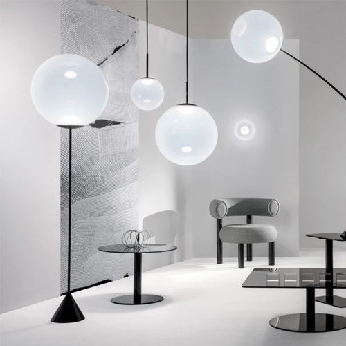 OPAL FLOOR 50 CONE ホワイト/ブラック H1800mm - YAMAGIWA OnlineStore