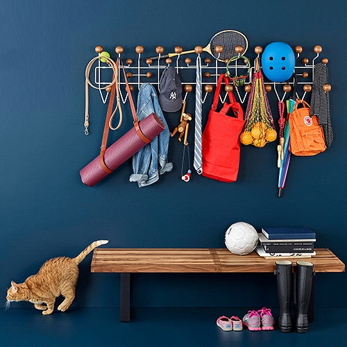 Eames Hang-It-All ウォールナット/ホワイト W500mm - YAMAGIWA