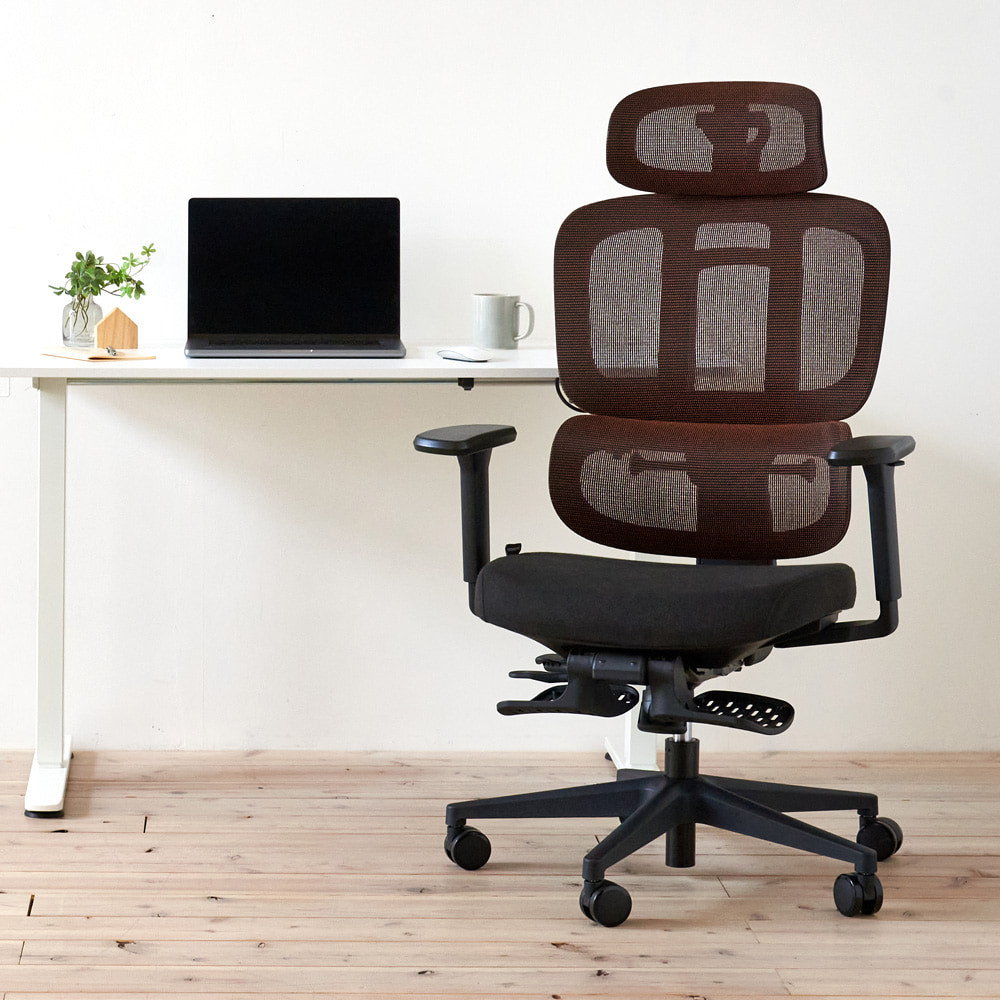 オフィスチェア ワークチェア M6シリーズ 多機能 背メッシュ 座