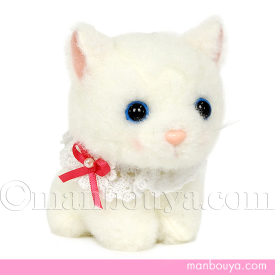 猫 ぬいぐるみ ホワイト たけのこ TAKENOKO JOYFUL MATES ふわもこ