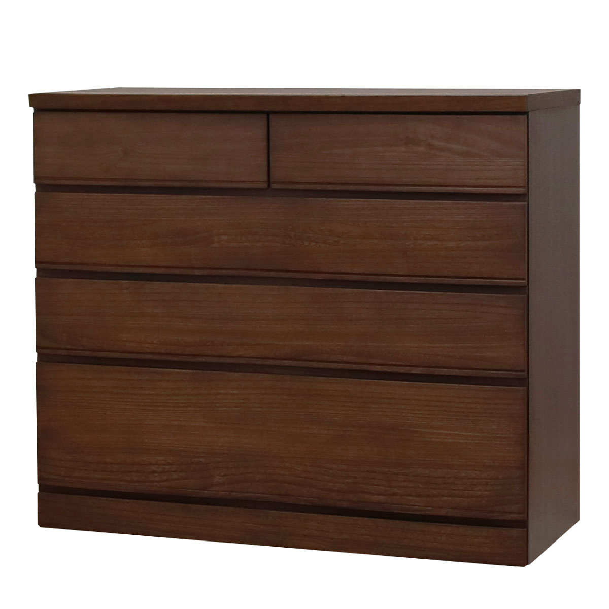 丸田木工 チェスト タンス 幅100 4段 奥行45 桐たんす ローチェスト