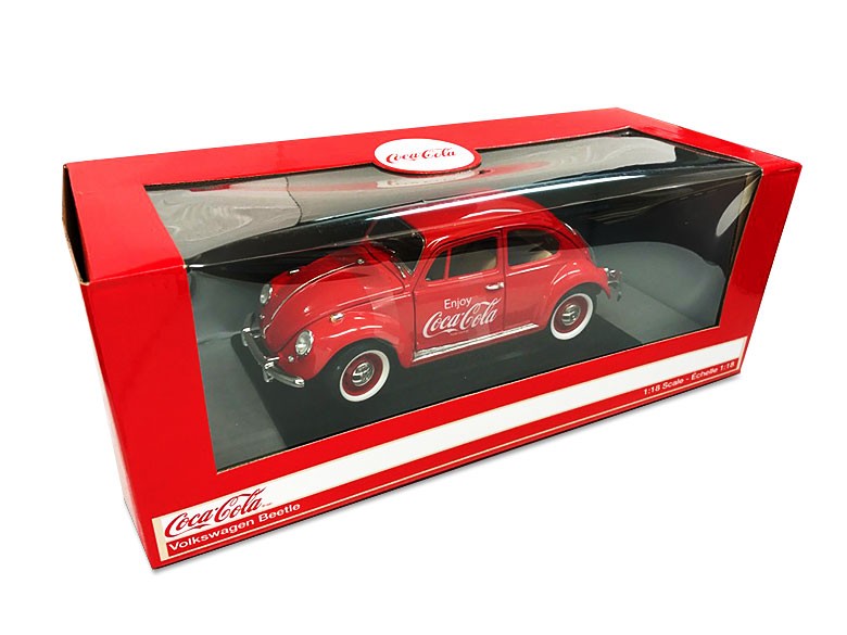 B3 コカコーラ ミニカー 1/18 VW ビートル // COKE アメリカン雑貨