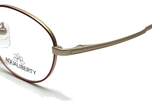 レンズ付メガネ】シャルマン アクアリバティ AQ 22511-WI ワイン