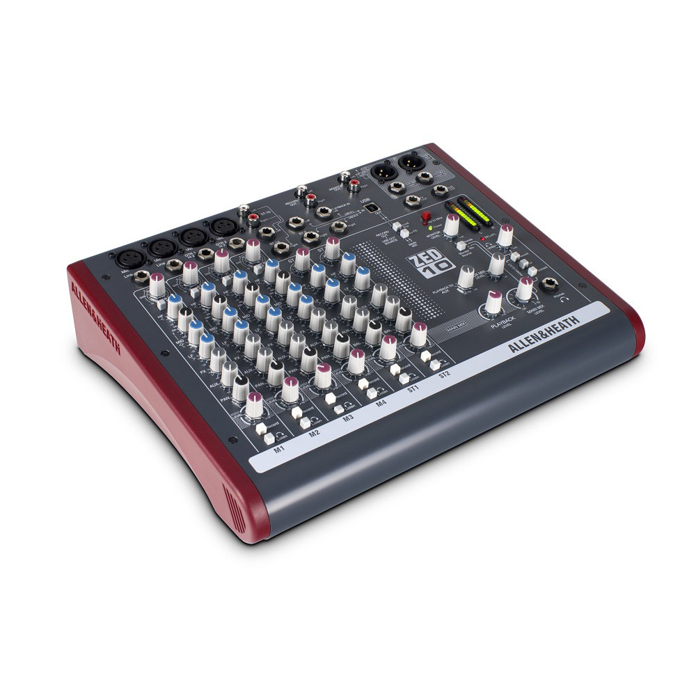 Allen & Heath アナログミキサー ZED10 : 楽器のことならメリーネット