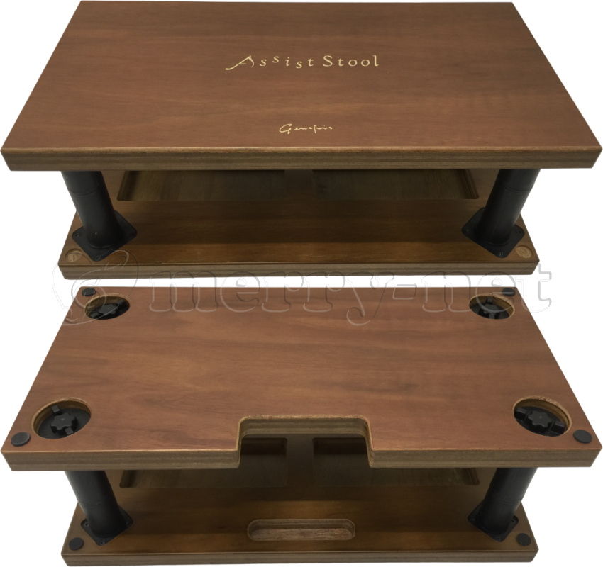 吉澤 ピアノ補助台 アシストスツール 23-ASS 茶色 : 楽器のことなら