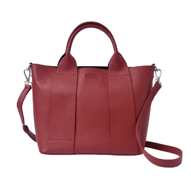 ハンドバッグ レディース 2way ショルダーバッグ 本革 舟型 ミニトート