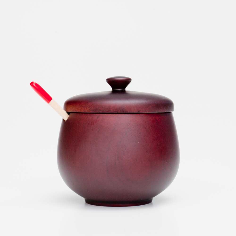 みよし漆器本舗 天然木製 薬味入れセット 薬味入れ 薬味スプーン 七味