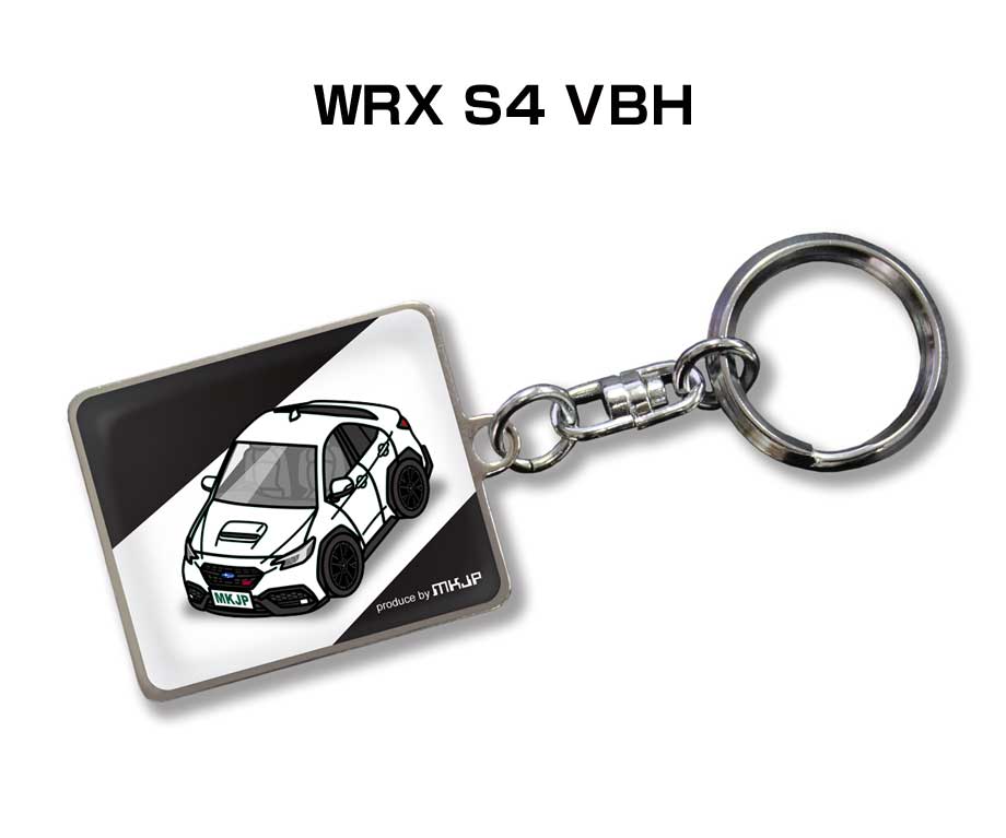 MKJP 車種別かわカッコいい キーホルダー スバル WRX S4 VBH ゆう
