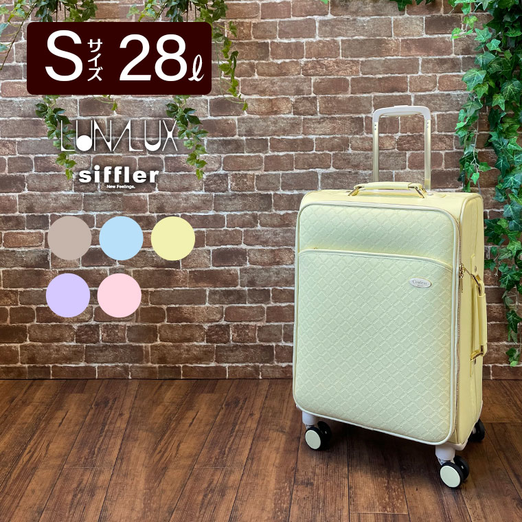 ソフトキャリーバッグ Sサイズ 28L 1〜3泊用 機内持ち込み可 キャリー