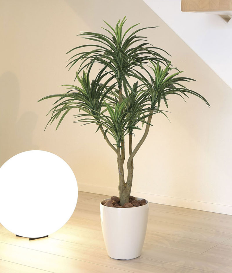 人工観葉植物 フェイクグリーン 光触媒 観葉植物 ユッカ90cm