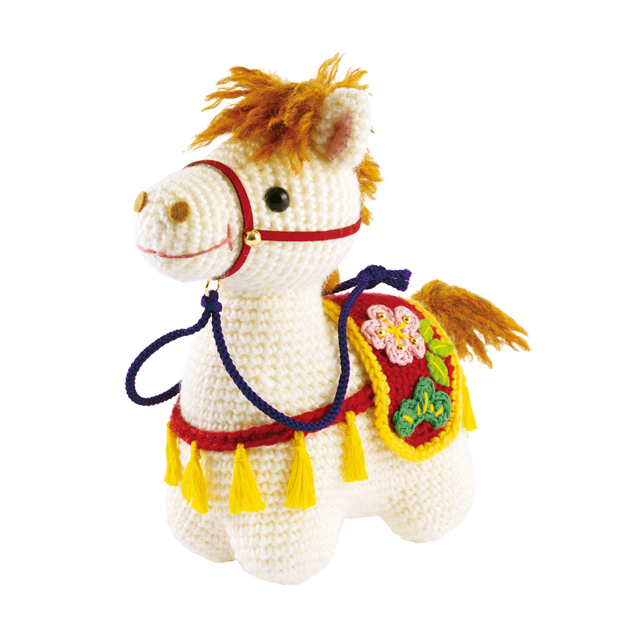 2026干支あみぐるみキット 幸運の飾り馬 : 布がたり ヤフー店 - 通販
