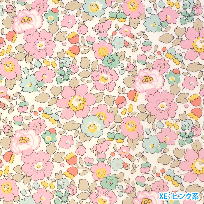 リバティ・ファブリックス Betsy ベッツィ 3332019 LBE LPE LRE LWE DE