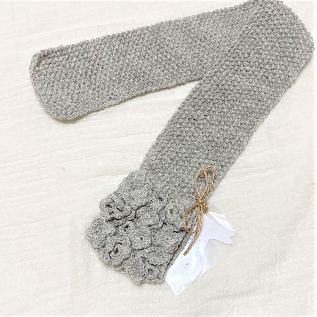 ミニマフラー 手編み ハンドメイド : 手作り雑貨のお店ナオリラ - 通販