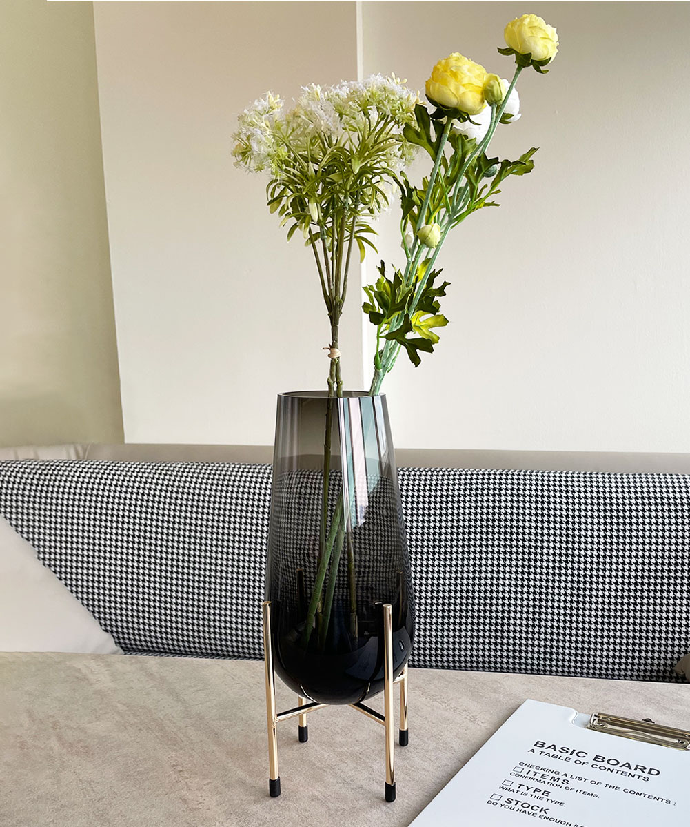花瓶 花びん フラワーベース ガラス 生花 ドライフラワー 韓国 北欧