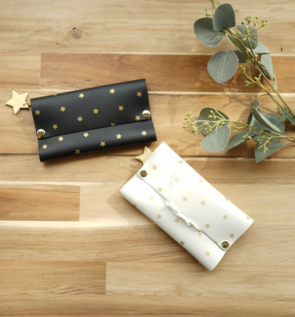 ポケットティッシュケース おしゃれ シンプル 革 送料無料 hoshinooto