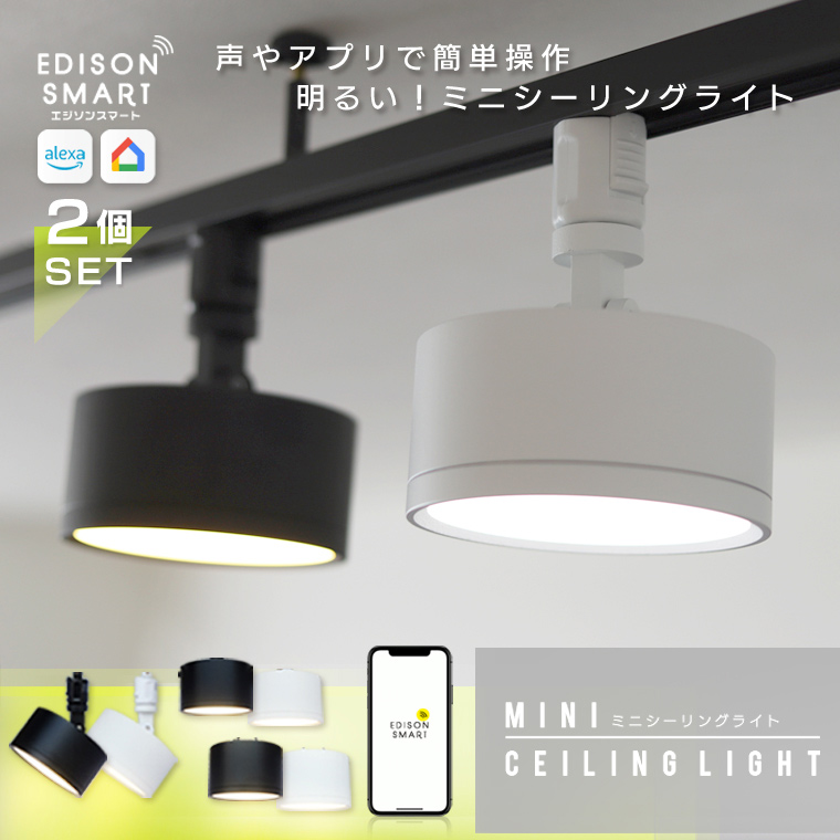 Edison Smart（エジソンスマート） ダクトレール 引掛けシーリング用
