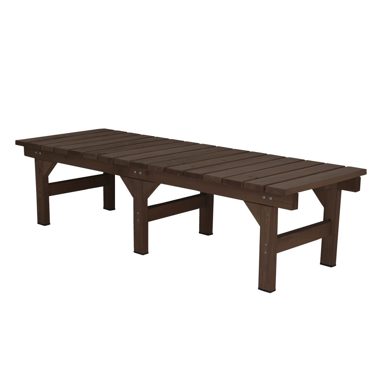 縁台 ウッドデッキ 縁側 天然木 屋外 ベンチ 幅 1545×奥行 550×高さ