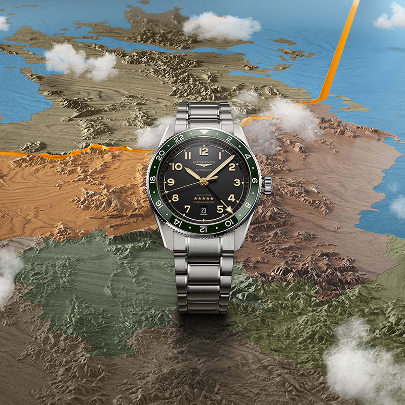 LONGINES（ロンジン） L3.812.4.63.6 スピリット Zulu Time メンズ