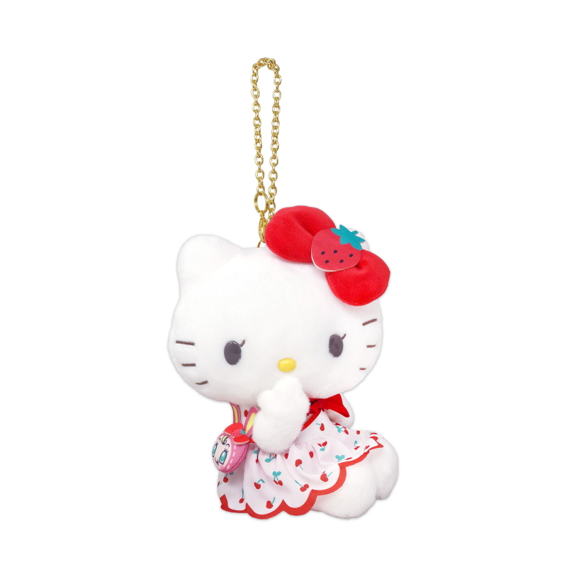 メゾピアノ ハローキティ コラボ マスコット ぬいぐるみキーホルダー