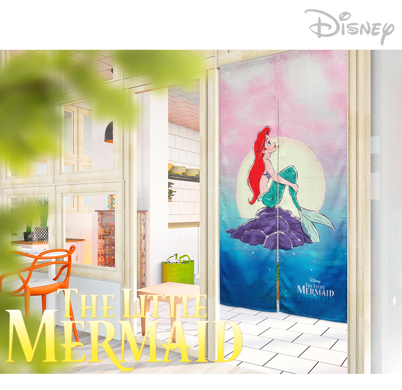 のれん 暖簾 おしゃれ カーテン 150cm ディズニー Disney 間仕切り