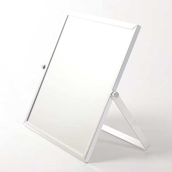 パラデック 日本製 スタンドミラー メイク用 シルバー LLサイズ 鏡