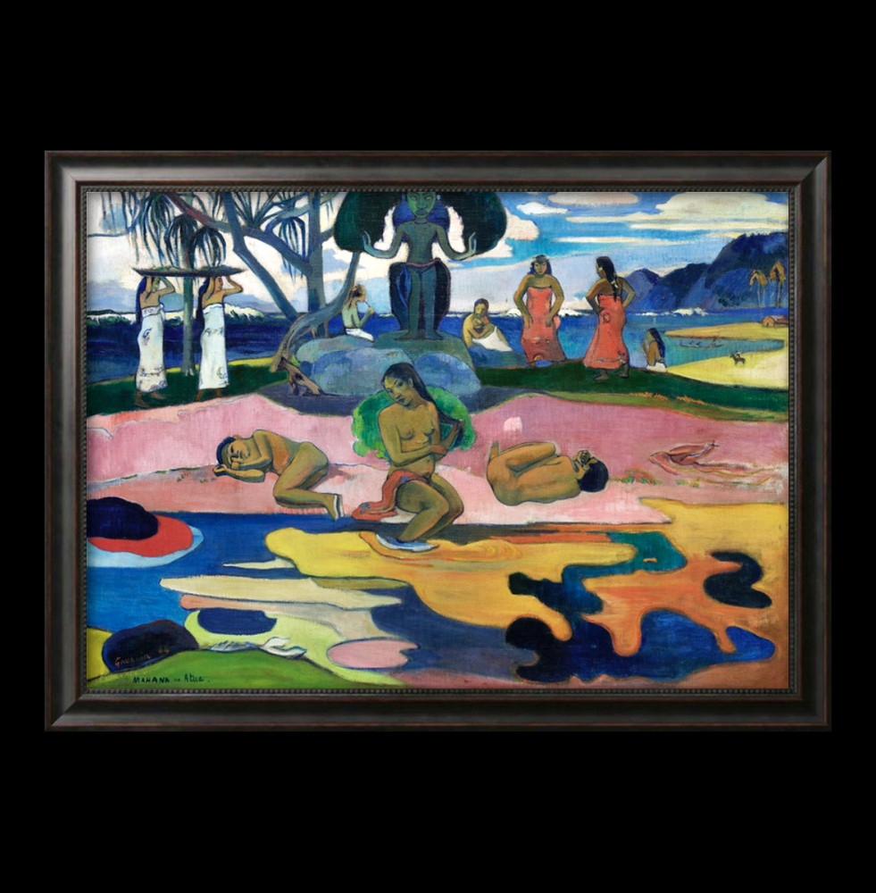 ポスター 0226 ポール・ゴーギャン マハナ・ノ・アトゥア (神の日