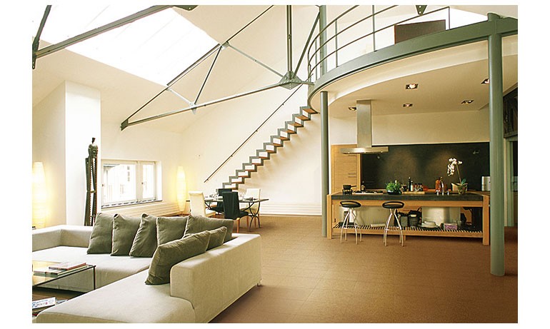 トッパーコルク セラミック仕上カラーコルク(防滑タイプ) コルクタイル