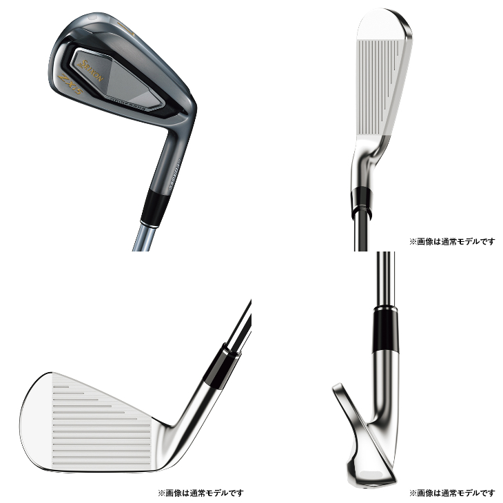 ZXi ZXi5 ブラッククロム アイアン6本set(5I-PW)[5P]スリクソンSRIXON