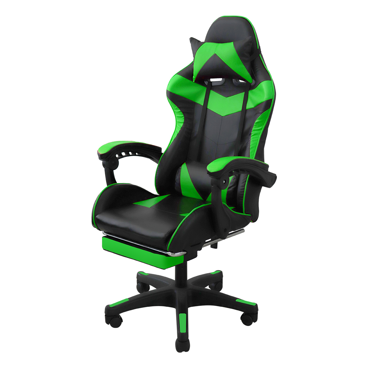 ゲーミングチェア オットマン 足置き オフィスチェア リクライニング