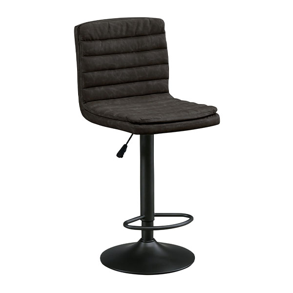 バーチェア カウンターチェア 1脚 回転椅子 回転式チェア ファブリック