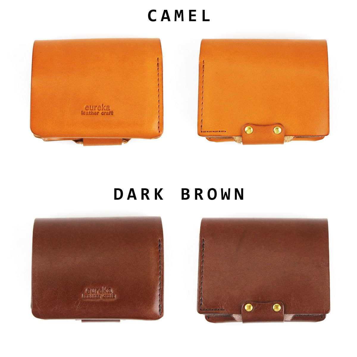 eureka leathercraft（ユリカレザークラフト） ミニ財布 レディース 二