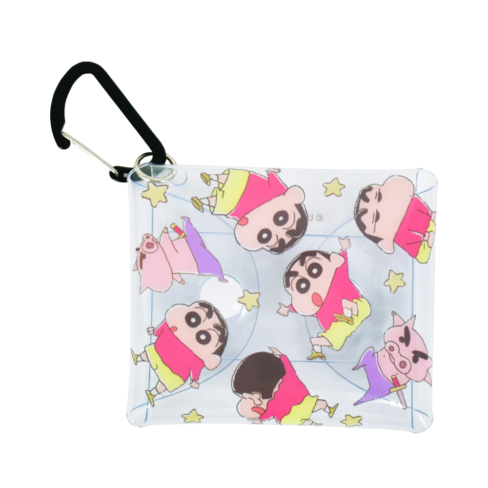 クレヨンしんちゃん クリアマルチケース SSサイズ 小物入れ ポーチ