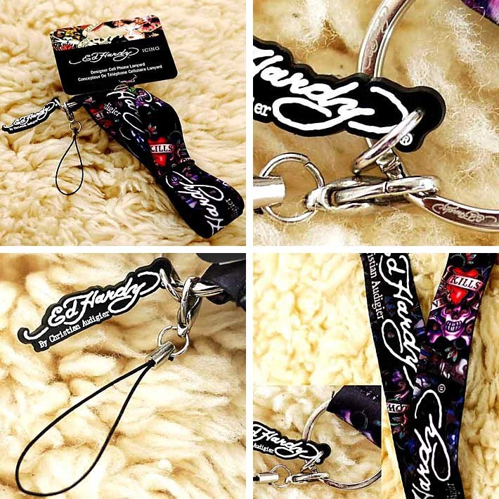 Ed Hardy（エド・ハーディー） ネック ストラップ メンズ ラブキル0