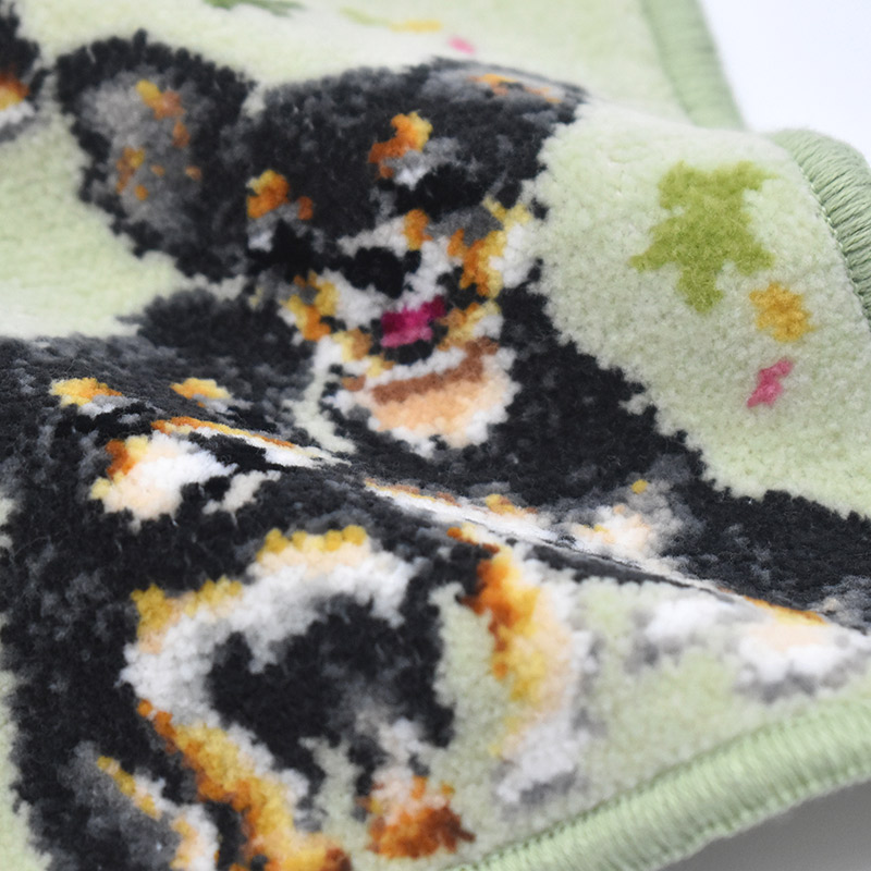 Enjeau（アーンジョー） 日本製ハンカチ タオル チワワ チワプー