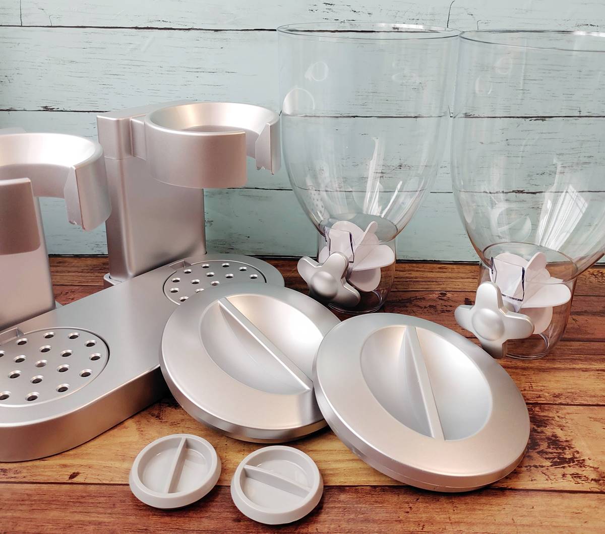 ゼブロ デュアル ドライフードディスペンサー フードディスペンサー